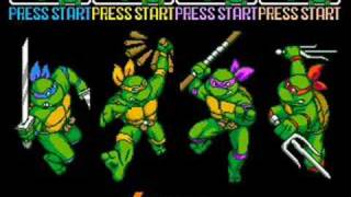 TMNT 4 Turtles in time  Sewer Surfin [upl. by Miguelita163]