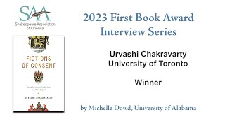 2023 SAA First Book Award Interview Series Urvashi Chakravarty [upl. by Annirak423]