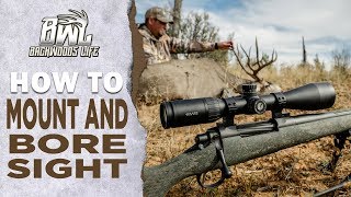 How To Mount and Bore Sight A Scope [upl. by Carry]