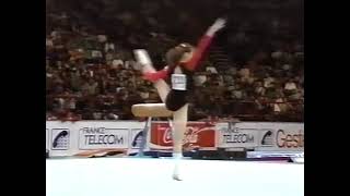 EF FX 1992 World Championships Tatiana Lysenko URS 9 887 [upl. by Nelo336]