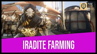 How to farm Iradite in Warframe 2021 [upl. by Yrogerg117]