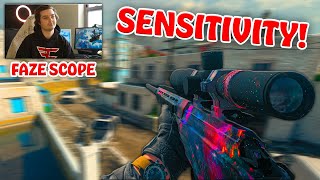 I Played With FAZE SCOPES SENSITIVITY In MW3 [upl. by Darlene]