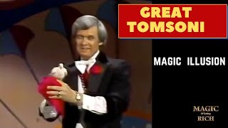 Great Tomsoni magic illusion Tribute Johnny Thompson [upl. by Nolra233]