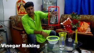 How to make white vinegar with Acetic AcidHow to make white vinegar in English and Hindi [upl. by Tatman]