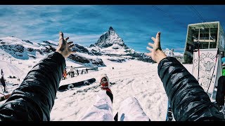 Matterhorn Skiing Paradise  GoPro Hero 5 4K [upl. by Jecon915]