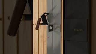 Manual door lock lock doors [upl. by Neelac554]