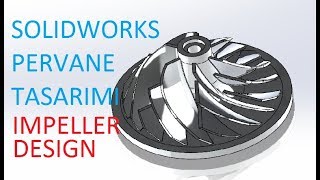 Solidworks Pervane Çizimi [upl. by Kera718]