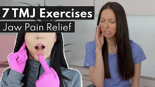 7 Best TMJ Exercises to RELIEVE Jaw Pain [upl. by Joy]