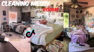 CLEANING MY MESSY ROOM 🧹 Aesthetic TikTok Room Transformations [upl. by Eeleimaj]