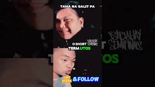 TAMA NA GALIT PA FlipTop Smugglaz Rapido RapBattle PinoyRap BattleRap FilipinoRap [upl. by Yrotciv]