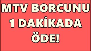 Ziraat Bankası MTV Sorgulama ve Ödeme İnternetten mtvödeme2021 Motorlu Taşıtlar Vergisi Ödeme [upl. by Macomber]