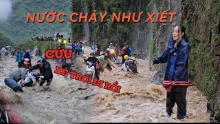 Toang Rồi Lũ Quét  Sạt Lở Con Đường Hấu chua Hỏng Rồi Nhiều Du Khách Bị Kẹt Cầu Cứu Gấp  MỶ VLOG [upl. by Yttam]