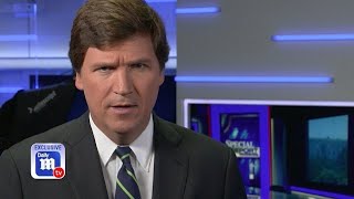 DailyMailTV goes headtohead with Tucker Carlson [upl. by Olpe]