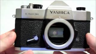 Yashica TLElectro Operating [upl. by Isidor]