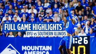 BYU Football vs Southern Illinois  FULL GAME HIGHLIGHTS  AUG 31 2024 [upl. by Rafiq83]