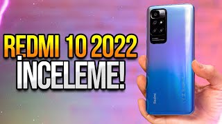 Xiaomi Redmi 10 2022 inceleme  Bu fiyata satın alınır mı [upl. by Oisacin223]