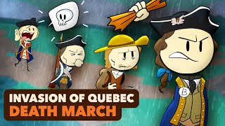 Invasion of Quebec Benedict Arnold’s Death March  US History  Extra History  Part 2 [upl. by Emalee]