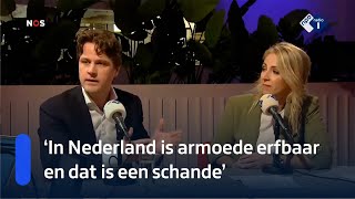 CDA D66 en SP in debat over bestaanszekerheid  NOS Nederland Kiest  NPO Radio 1 [upl. by Bodi]