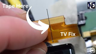 Easy Fix Samsung UN58TU7000 Keeps restarting fix with tape [upl. by Sascha798]