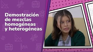 Demostración de mezclas• Saberes y pensamiento científico • 3er grado  Video detonador [upl. by Abbotsen]