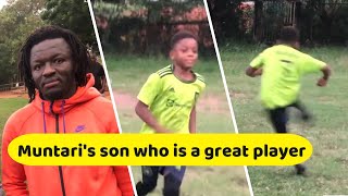 The Goals Shots amp Skills of Sulley Muntaris 8yearold son who is a Genius [upl. by Miranda373]