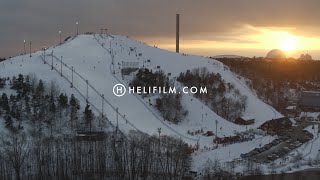 6452 Hammarbybacken Drone Stock Footage Video [upl. by Kronfeld]