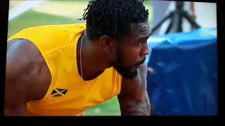 4x100 relay Commonwealth Games 2018 [upl. by Enilorak]