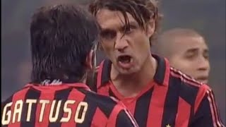 Maldini tells Gattuso to Shut Up [upl. by Andres]