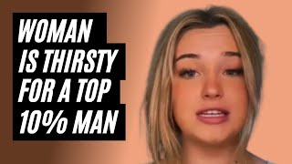 Woman Is Thirsty For A Top 10 Man Part 3 Females Thirsting Over Men [upl. by Dituri]