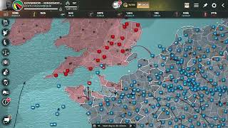 Supremacy 1914 Part 91 Rajputana vs Amazonas railguns VA scared to invade 150 points to victory [upl. by Auqenat]