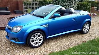 Video Review of 2006 Vauxhall Tigra Convertible For Sale SDSC Specialist Cars Cambridge UK [upl. by Furlani]