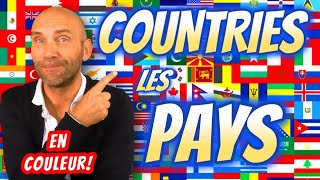 35 PAYS ET NATIONALITÉS en anglais [upl. by Susejedesoj320]