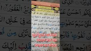 surah mulk quran surahmulk shortvideo love trending islamictv803 [upl. by Hserus]