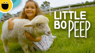 Little Bo Peep  Nursery Rhyme Remix Sesame Studios [upl. by Analah]