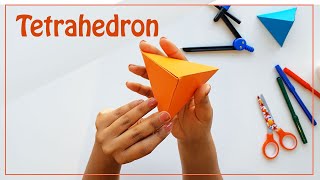 How to Make a Tetrahedron [upl. by Amil]