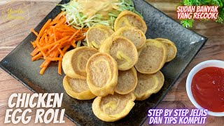 Chicken Egg Roll ala Hokben Dijamin enak sudah banyak yg recook resep ini [upl. by Devlin715]