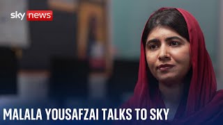 Malala Yousafzai asks new UK government to stand up for the rights of Afghan girls [upl. by Hornstein377]