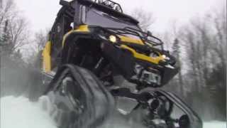 Apache 360 LT Track System for SSV and ATV CanAm models [upl. by Yrruc]