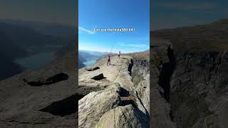 No Drone No Problem at Trolltunga With insta360 travelshorts insta360x4 [upl. by Munn]