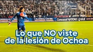 🚨Así vivimos desde la cancha la LESIÓN de Guillermo Ochoa  Honduras 20 México 🇲🇽 [upl. by Yelyak]