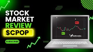 Stock Market Review CPOP Breakdown with Bullish Bob daytrading [upl. by Ariajay]