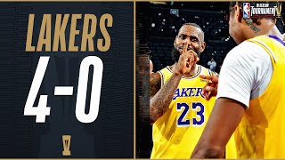 Lakers Go Undefeated In NBA InSeason Tournament Group Stages 🔥🏆 [upl. by Noitna739]