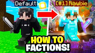 HOW TO PLAY FACTIONS AS A SOLO WITH NO RANK  Minecraft Factions  Complex Factions 8 [upl. by Curley759]