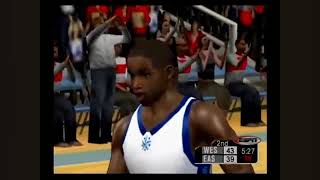 NCAA MBB AllStar Game 2005  Rashad McCants UNC TAKES OVER in Crunch Time College Hoops 2K5 [upl. by Modesty]