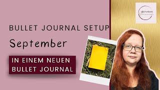 Bullet Journal Setup September im Yellow 24 von bulletjournal bulletjournalmethode [upl. by Ralston]