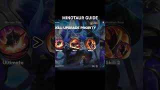 MINOTAUR Guide Build Emblem Combos and Counter minotaur mobilelegends mlbb forsakenmlbb fyp [upl. by Noraha455]