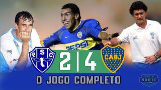 60 MIL PESSOAS NO MANGUEIRÃO  Paysandu 2 x 4 Boca Juniors  Libertadores 2003  JOGO COMPLETO [upl. by Mellisa]