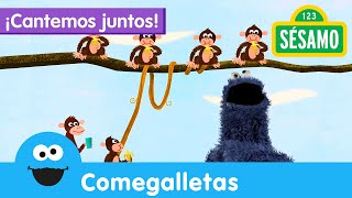 Plaza Sésamo ¡45 minutos de canciones con Elmo y Comegalletas  Compilación [upl. by Boonie]