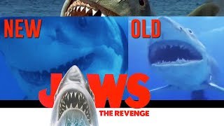 JAWS THE REVENGE Shark Chase Sequence VFX REDONE [upl. by Adnam]