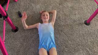 Review of Gymnastics Leotards for Girls Kids Sparkly Patterned Rainbow Galaxy Aurora Colorful [upl. by Heidy]